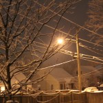 snowy night in culpeper virginia
