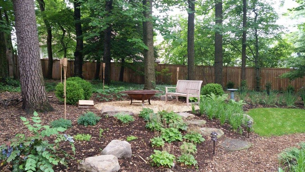 landscaping a wooded lot - revolutionary gardens