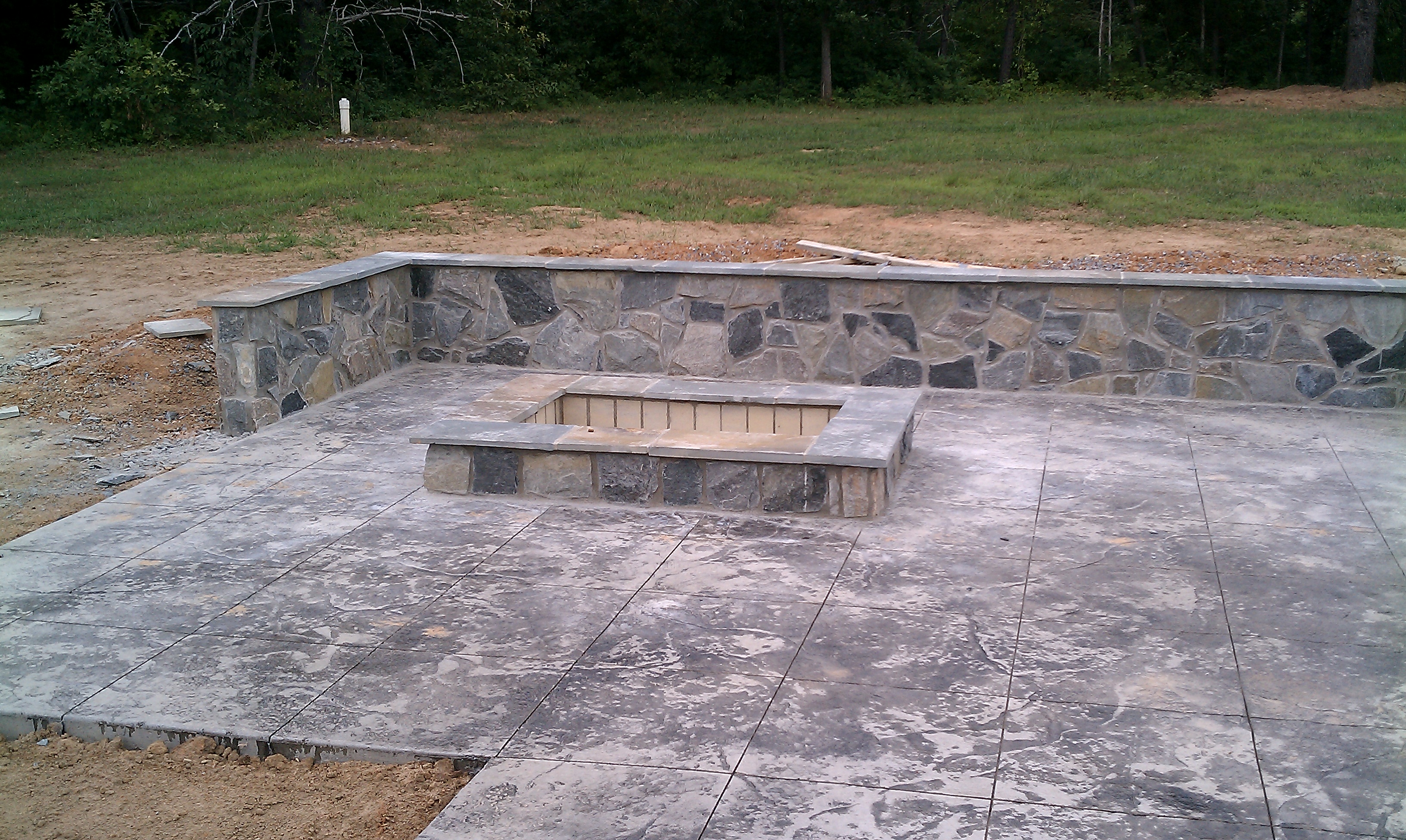 Build A Fire Pit Or Fireplace, Rectangle Fire Pit Designs