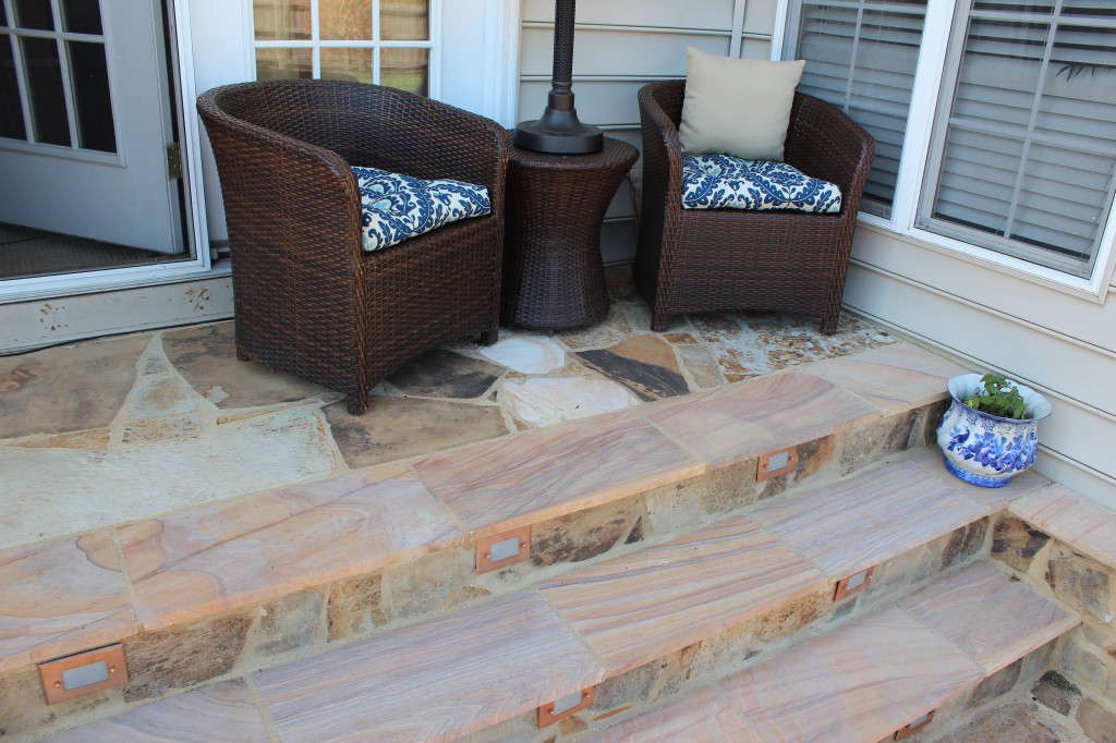 tennessee crab flagstone patio