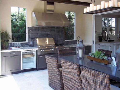 Outdoor Kitchen cabinets for Virginia