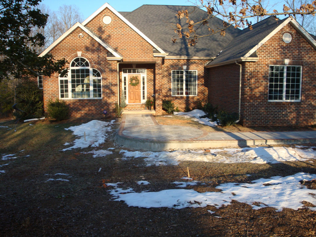 winter landscape projects nokesville va