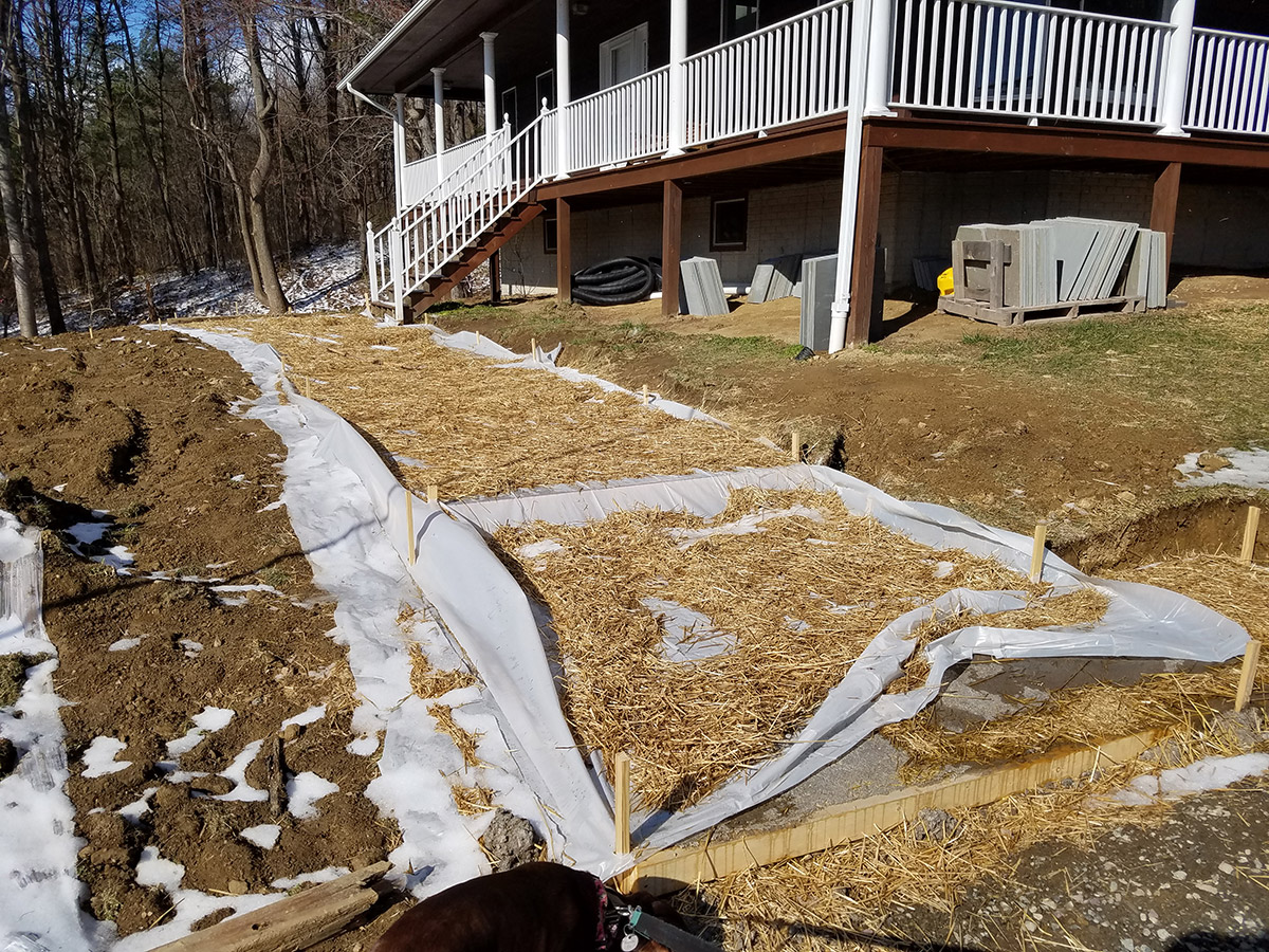The limits on winter landscape projects in Virginia