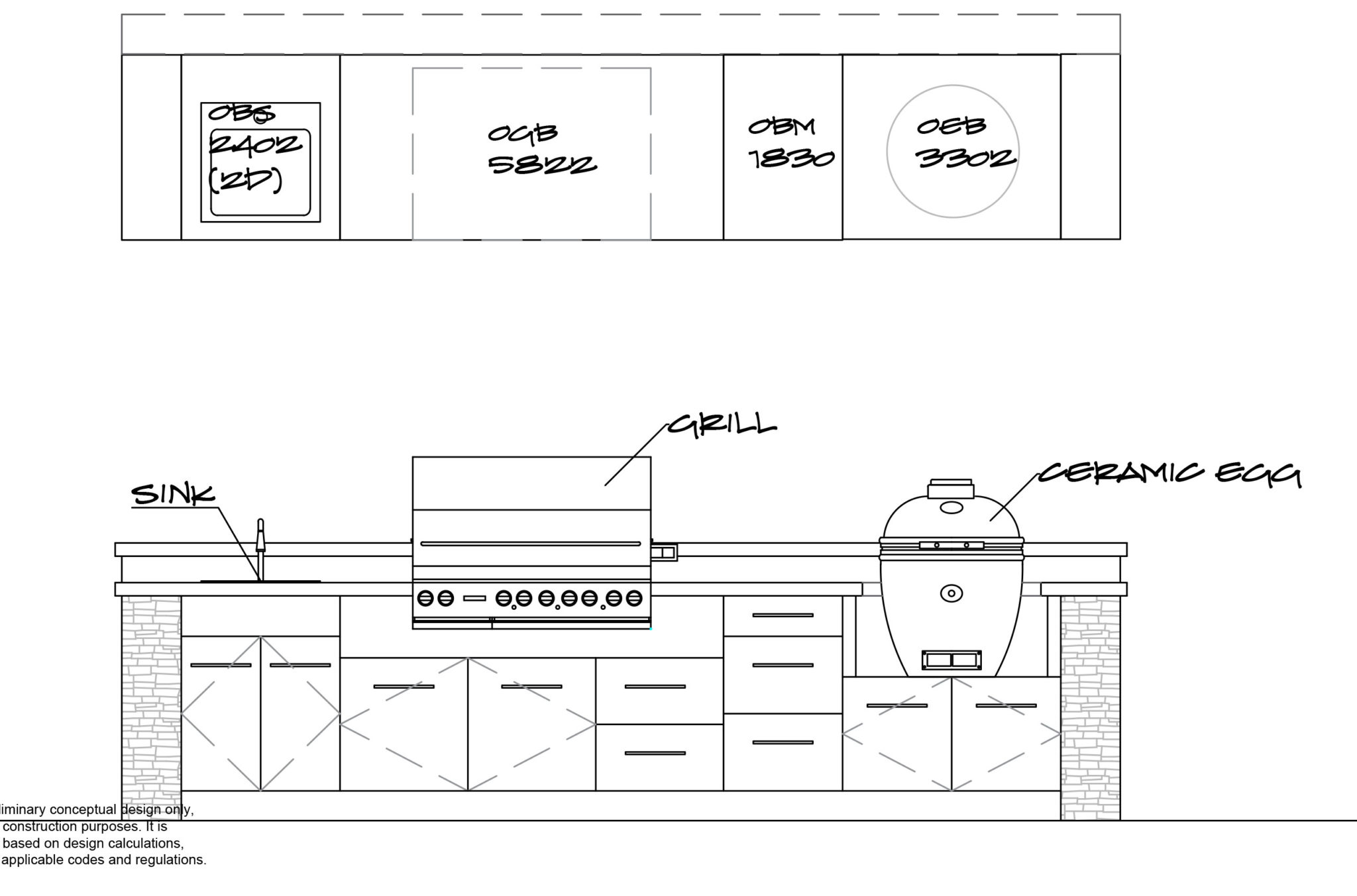 Outdoor Kitchens in Virginia Revolutionary Gardens
